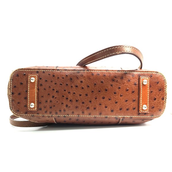 Dooney and Bourke Lexington Ostrich Embossed Leather